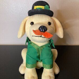 Raising Cane's St. Patrick's Day Plush Puppy - 2020 Limited Edition 9" Dog Plush
